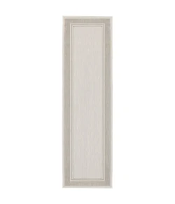 Oriental Weavers Portofino 6765W Ivory/ Grey Area Rug 1 ft. 10 in. X 7 ft. 3 in. Runner