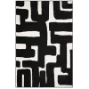 Oriental Weavers QUINN Black QUI08 2ft. X 7ft. Rect. Rug