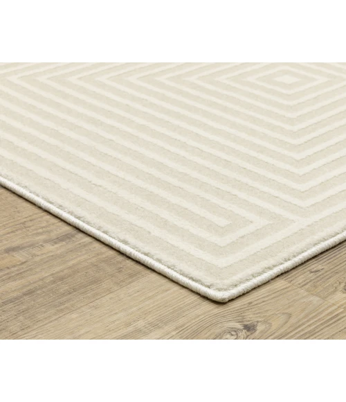 Oriental Weavers RAYLAN ray04 Ivory/Ivory Rug 6'7X9'6