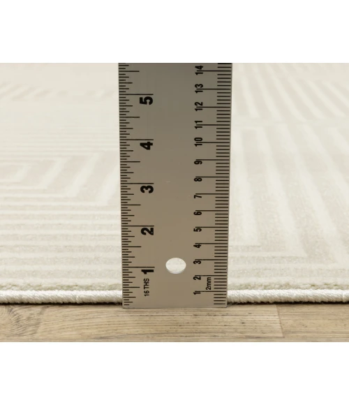 Oriental Weavers RAYLAN ray04 Ivory/Ivory Rug 6'7X9'6