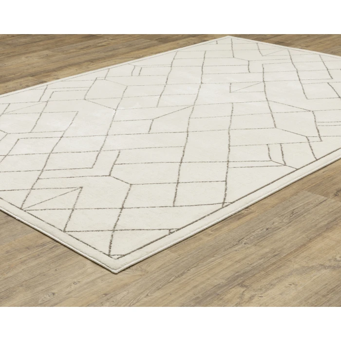 Oriental Weavers RAYLAN ray06 Ivory/Brown Rug 3' 3X5'