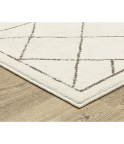Oriental Weavers Raylan Ray06 Ivory/ Brown 6 Ft. 7 In. X 9 Ft. 6 In. Rectangle Rug