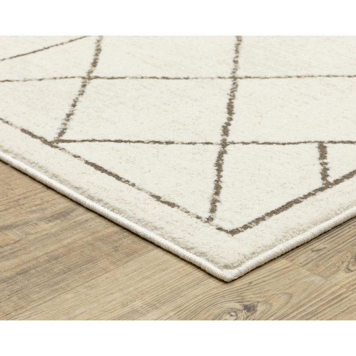 Oriental Weavers RAYLAN ray06 Ivory/Brown Rug 3' 3X5'