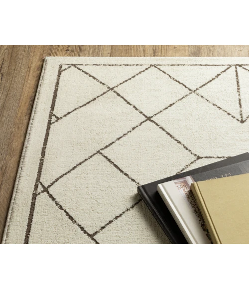 Oriental Weavers RAYLAN ray06 Ivory/Brown Rug 6'7X9'6