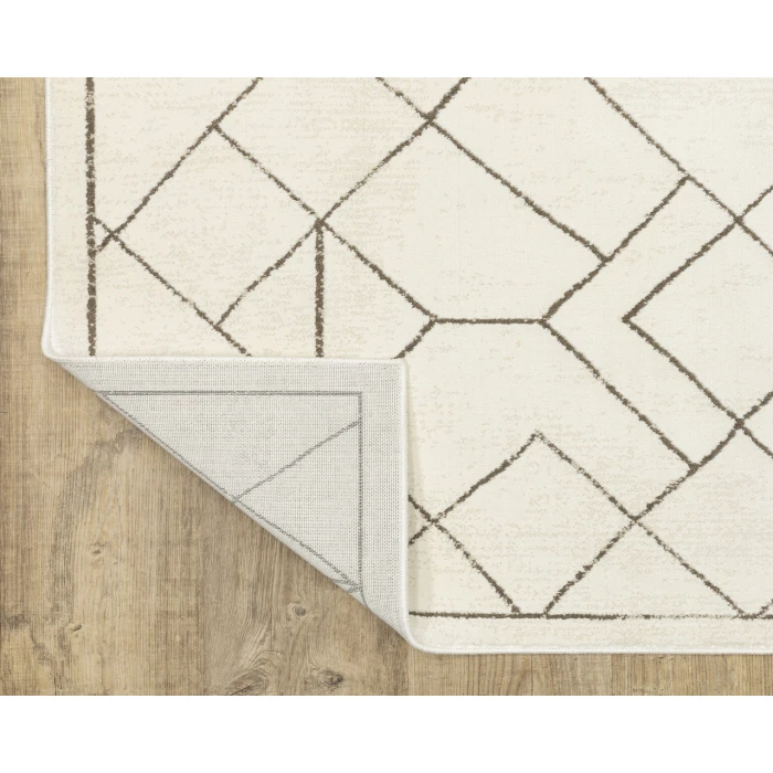 Oriental Weavers RAYLAN ray06 Ivory/Brown Rug 3' 3X5'