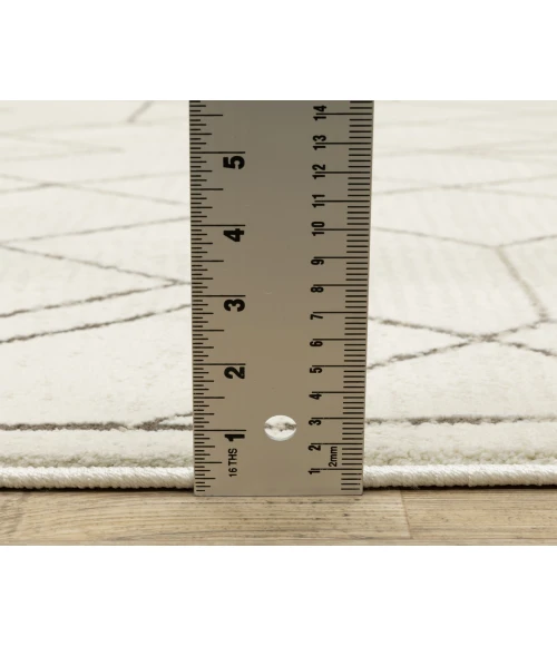 Oriental Weavers RAYLAN ray06 Ivory/Brown Rug 6'7X9'6