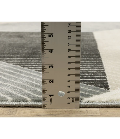 Oriental Weavers RAYLAN ray07 Ivory/Black Rug 6'7X9'6