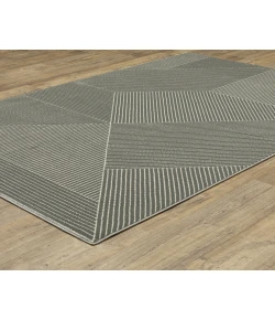 Oriental Weavers Raylan Ray08 Grey/ Ivory 2 Ft. 3 In. X 7 Ft. 6 In. Runner Rug