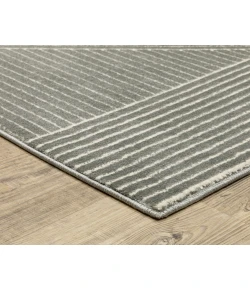 Oriental Weavers Raylan Ray08 Grey/ Ivory 2 Ft. 3 In. X 7 Ft. 6 In. Runner Rug