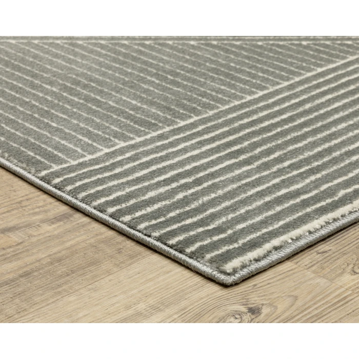 Oriental Weavers RAYLAN ray08 Grey/Ivory Rug 3' 3X5'