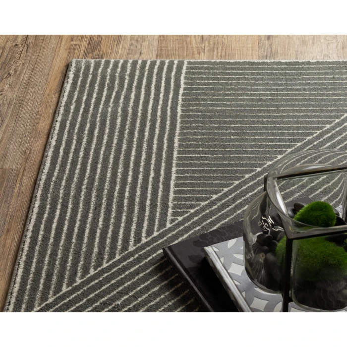 Oriental Weavers RAYLAN ray08 Grey/Ivory Rug 3' 3X5'