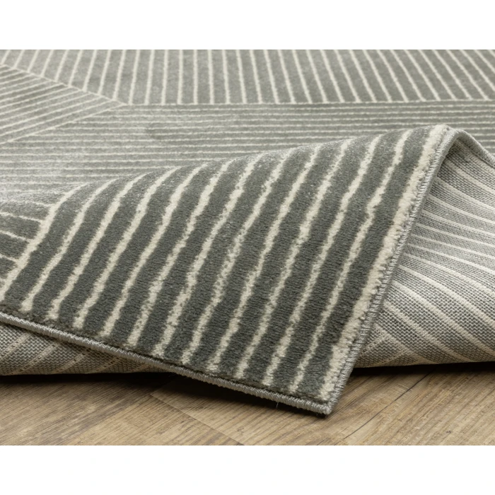 Oriental Weavers RAYLAN ray08 Grey/Ivory Rug 3' 3X5'