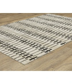 Oriental Weavers Raylan Ray11 Ivory/ Black 3 Ft. 3 In. X 5 Ft. Rectangle Rug
