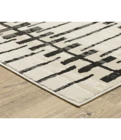 Oriental Weavers Raylan Ray11 Ivory/ Black 3 Ft. 3 In. X 5 Ft. Rectangle Rug