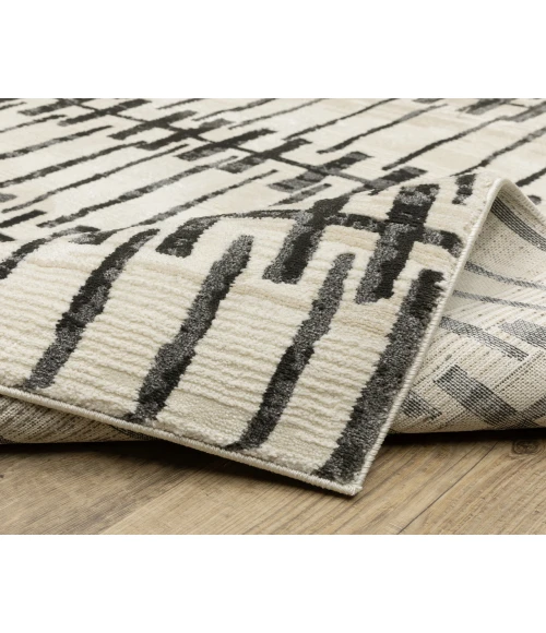 Oriental Weavers RAYLAN ray11 Ivory/Black Rug 3' 3X5'