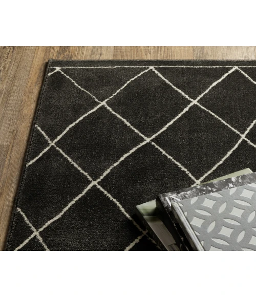 Oriental Weavers RAYLAN RAY12 Black 9'10X12'10