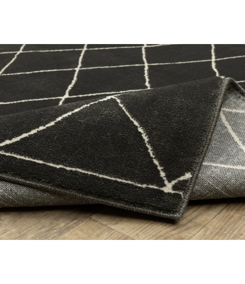 Oriental Weavers RAYLAN RAY12 Black 9'10X12'10