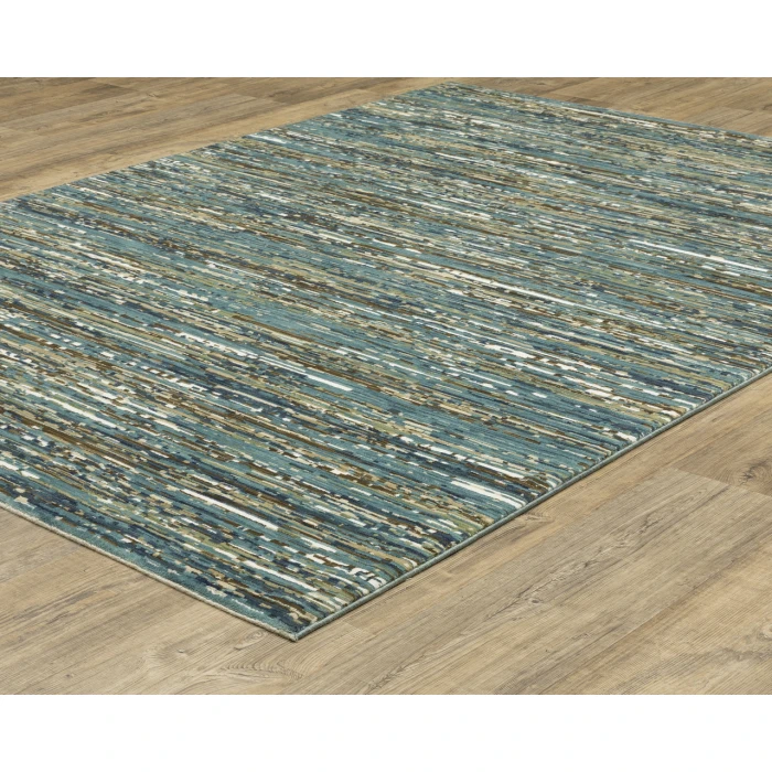 Oriental Weavers REED re01g Blue/Multi Rug 6' 7X9' 6