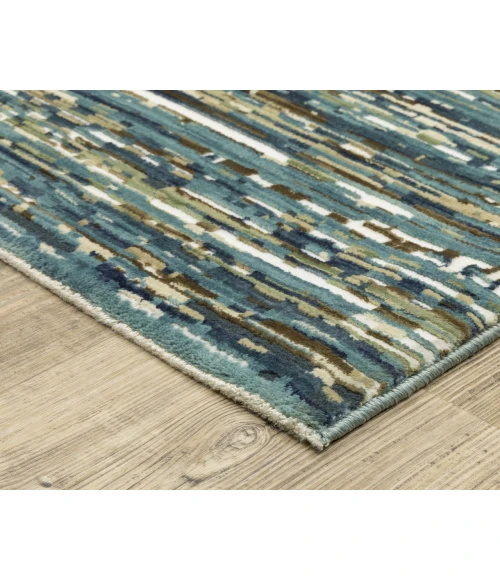 Oriental Weavers REED re01g Blue/Multi Rug 3' 3X5'