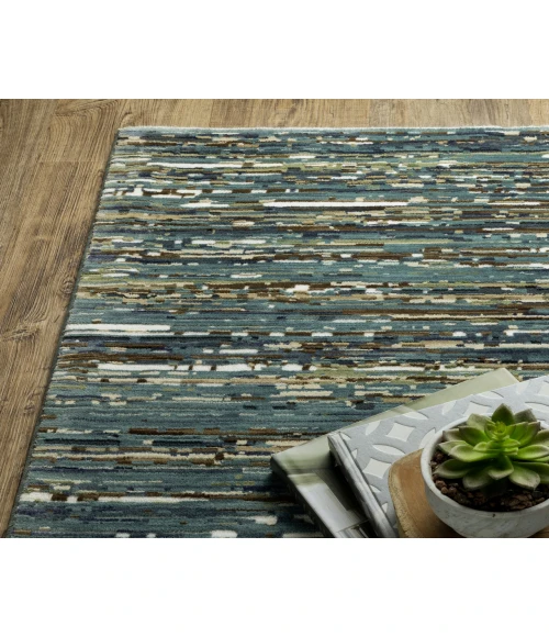 Oriental Weavers REED re01g Blue/Multi Rug 3' 3X5'