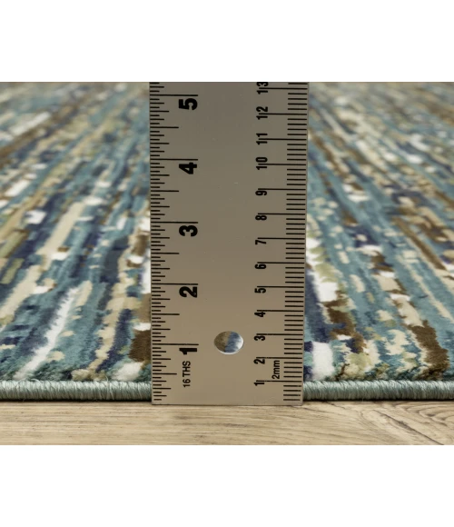 Oriental Weavers REED re01g Blue/Multi Rug 3' 3X5'