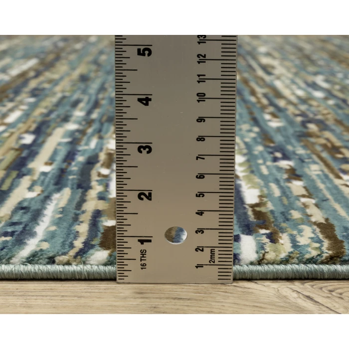 Oriental Weavers REED re01g Blue/Multi Rug 6' 7X9' 6