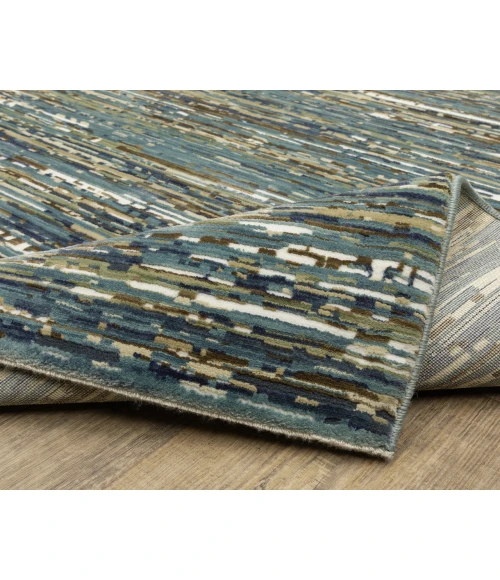 Oriental Weavers REED re01g Blue/Multi Rug 3' 3X5'