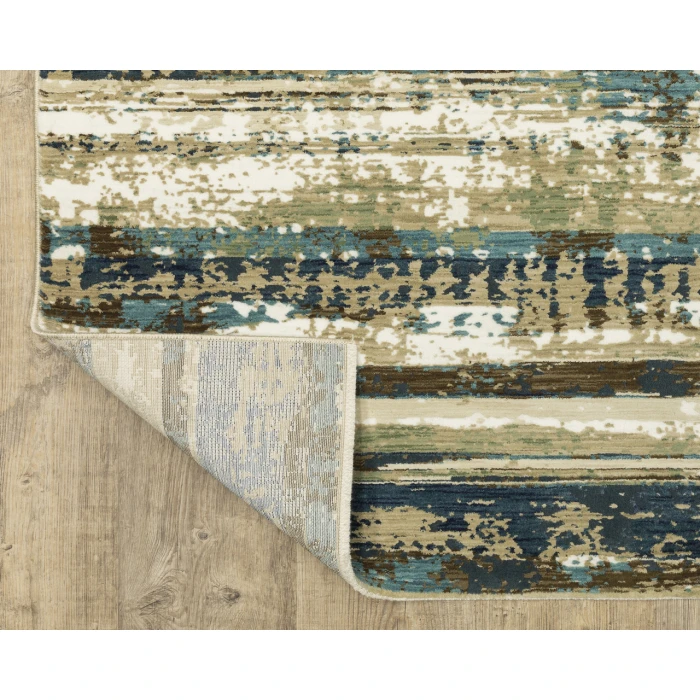 Oriental Weavers REED re02a Beige/Blue Rug 3' 3X5'