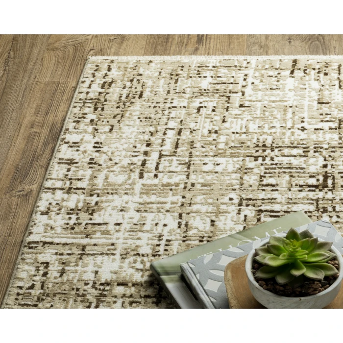 Oriental Weavers REED RE03A Ivory 9'10X12'10