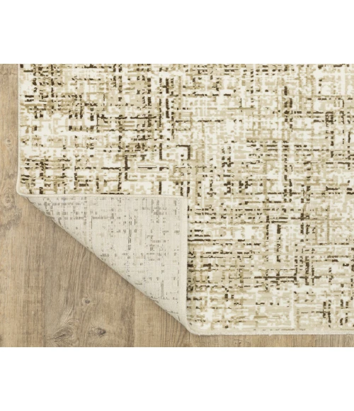 Oriental Weavers REED re03a Ivory/Brown Rug 3' 3X5'