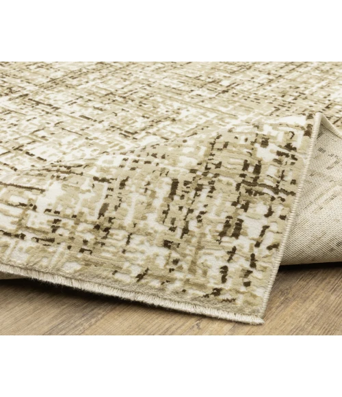 Oriental Weavers REED re03a Ivory/Brown Rug 3' 3X5'