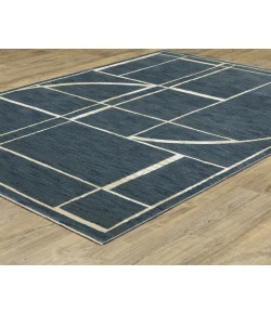 Oriental Weavers Reed Re04B Blue/ Ivory 3 Ft. 3 In. X 5 Ft. Rectangle Rug