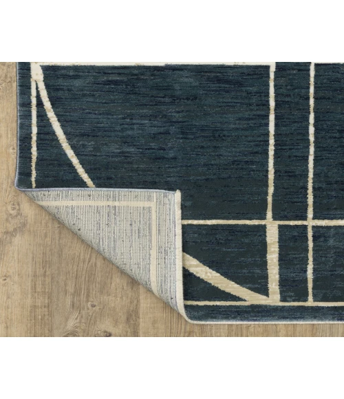 Oriental Weavers REED re04b Blue/Ivory Rug 3' 3X5'