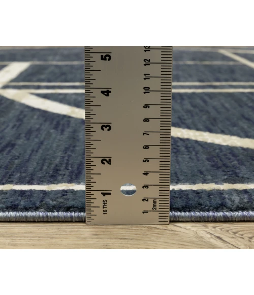 Oriental Weavers REED re04b Blue/Ivory Rug 3' 3X5'