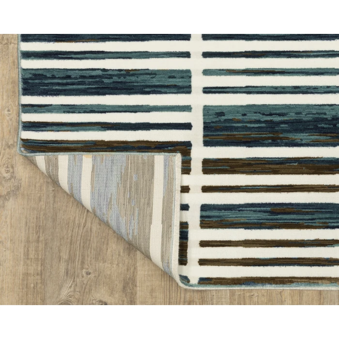 Oriental Weavers REED re05a Ivory/Blue Rug 3' 3X5'