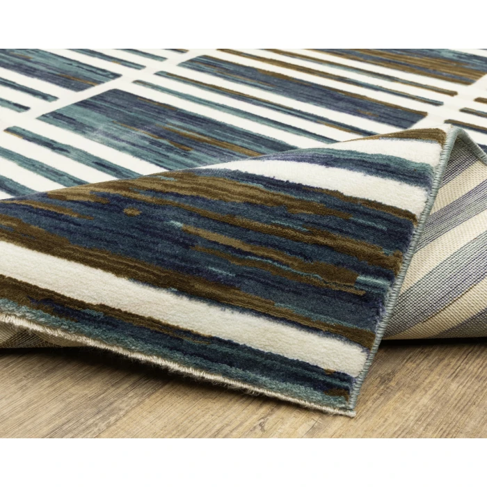 Oriental Weavers REED re05a Ivory/Blue Rug 3' 3X5'