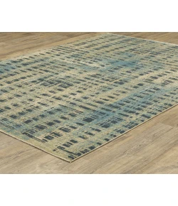 Oriental Weavers Reed Re07B Beige/ Blue 3 Ft. 3 In. X 5 Ft. Rectangle Rug