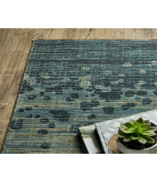 Oriental Weavers REED re08a Blue/Green Rug 6' 7X9' 6