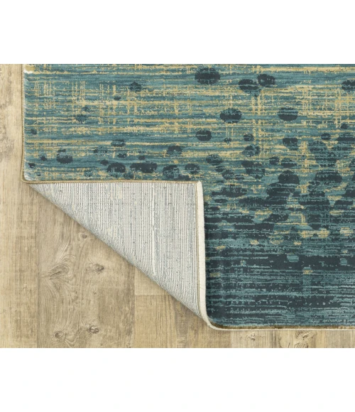 Oriental Weavers REED re08a Blue/Green Rug 6' 7X9' 6