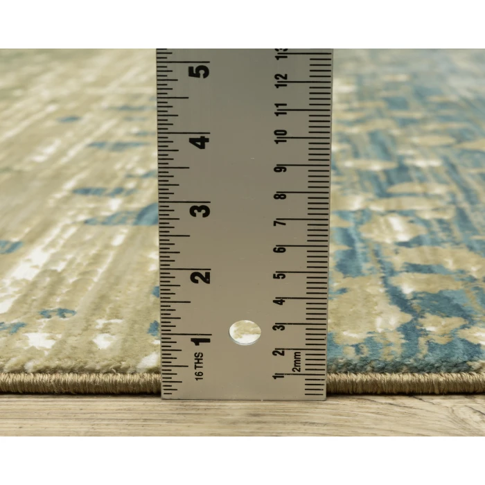 Oriental Weavers REED re08a Blue/Green Rug 3' 3X5'