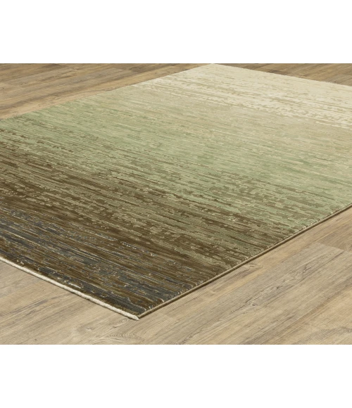 Oriental Weavers REED re09a Beige/Green Rug 6' 7X9' 6