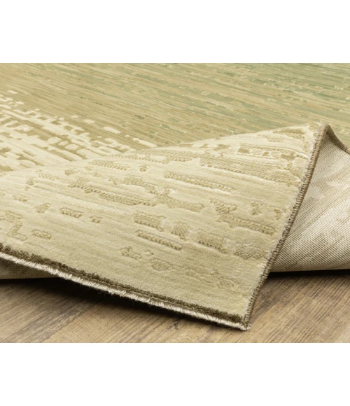 Oriental Weavers REED re09a Beige/Green Rug 6' 7X9' 6