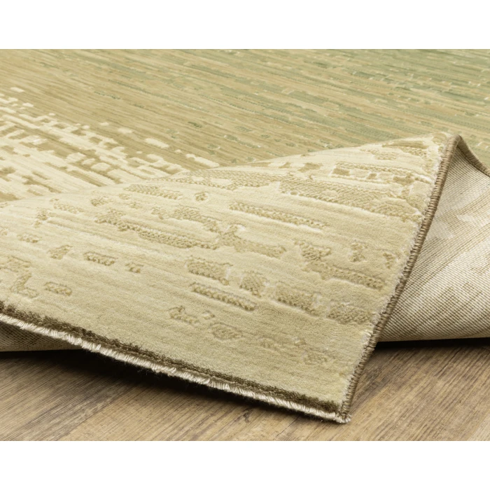 Oriental Weavers REED re09a Beige/Green Rug 3' 3X5'