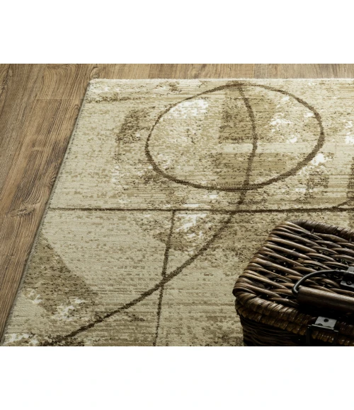 Oriental Weavers REED re10a Beige/Brown Rug 3' 3X5'