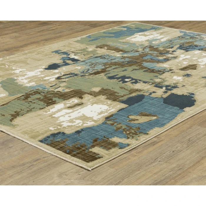 Oriental Weavers REED RE11Q Beige 9'10X12'10