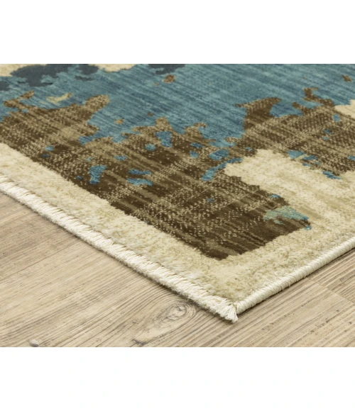 Oriental Weavers REED re11q Beige/Multi Rug 3' 3X5'