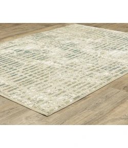 Oriental Weavers Reed Re12W Ivory/ Blue 3 Ft. 3 In. X 5 Ft. Rectangle Rug