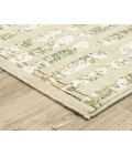 Oriental Weavers REED re12w Ivory/Blue Rug 3' 3X5'