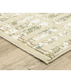 Oriental Weavers Reed Re12W Ivory/ Blue 3 Ft. 3 In. X 5 Ft. Rectangle Rug