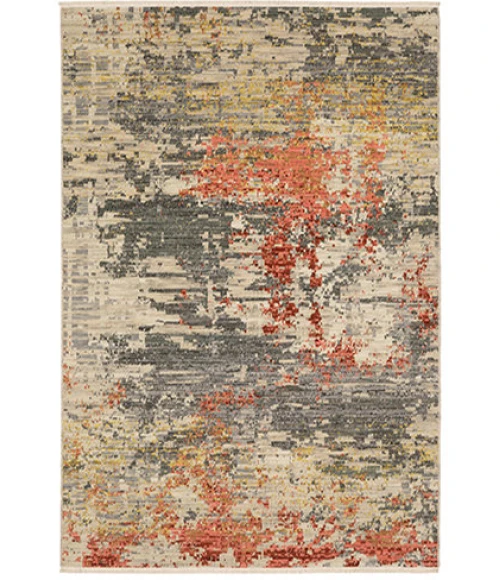 Oriental Weavers SOLERI sol10 Beige/Pink Rug 5'3X7'6